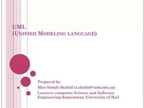 Ppt Uml Unified Modeling Language Powerpoint Presentation Free Download Id4425589