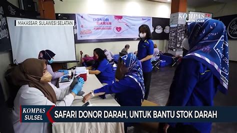 Atasi Kekurangan Stok Darah Warga Gelar Safari Donor Darah Video