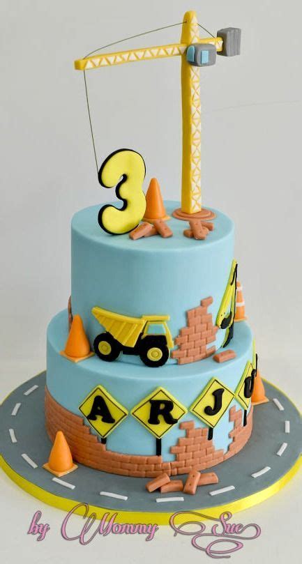 Construction Themed Cake