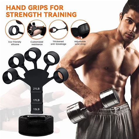 Buy New Grip Strength Trainer, Finger Strengthener, Finger Exerciser ...