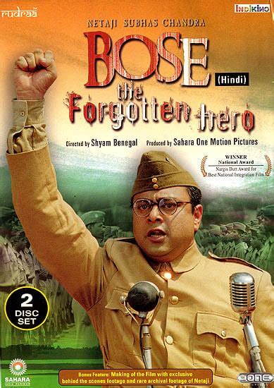 Netaji Subhas Chandra Bose The Forgotten Hero Set Of 2 Dvds