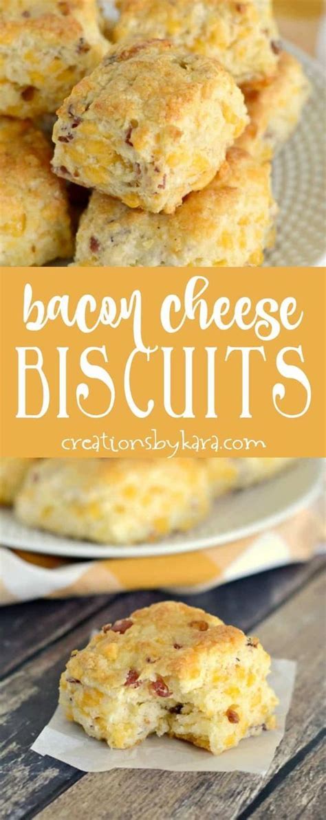 Bacon Cheese Biscuits Are A Great Side To Any Meal But They Are