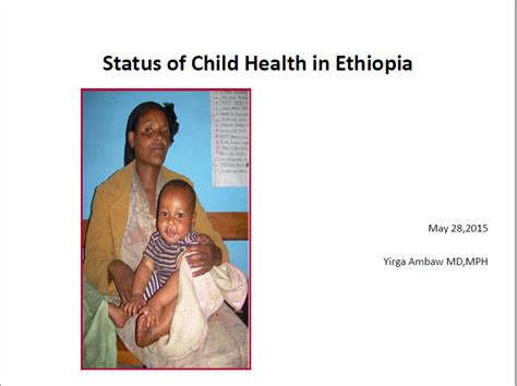 Ethiopia Progress (USAID, 2015) | Child Health Task Force