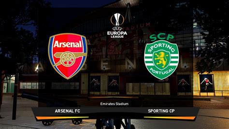 Arsenal Vs Sporting Lisbon Europa League 8 November 2018 Gameplay