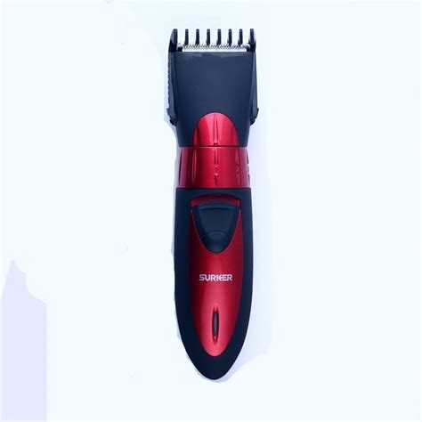 Set Afeitado Eléctrico Cortapelo Barba Nariz Orejas 3 en 1 Surker