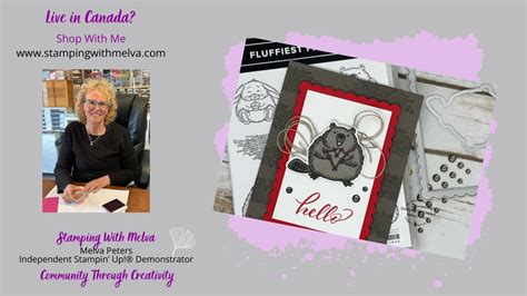 Live With Stamping With Melva Stampin Up Fluffiest Friends YouTube