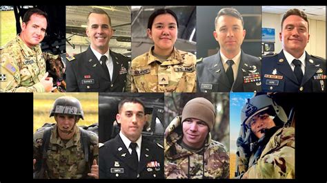 9 Service Members Killed In Black Hawk Helicopter Crashes Identified Good Morning America