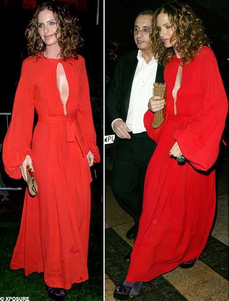 That S NOT What To Wear Trinny Woodall Bares Skin And Bones In A