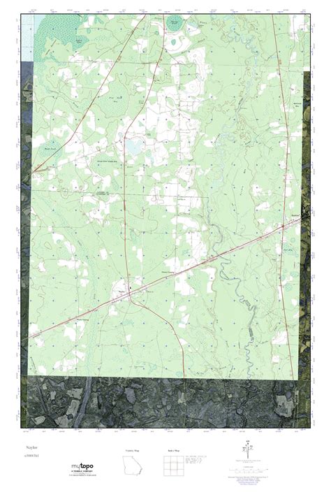 Mytopo Naylor Georgia Usgs Quad Topo Map