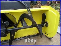 John Deere 47 2 Stage Snowblower Late Style 318 322 332 Quick Hitch