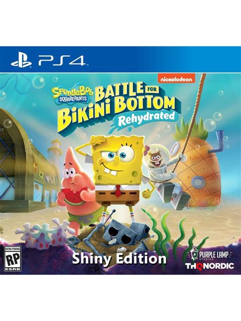 SpongeBob SquarePants Battle For Bikini Bottom Rehydrated PS4