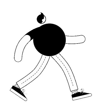 boy walking  stickers find share  giphy