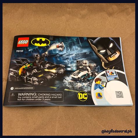 LEGO Batman Manual 76118 - Etsy