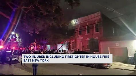 FDNY: 2 people, including a firefighter, injured in East New York house ...