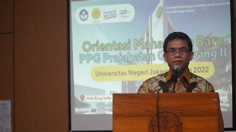 In Orientasi Mahasiswa Baru Program PPG Prajabatan Gelombang Ke 2