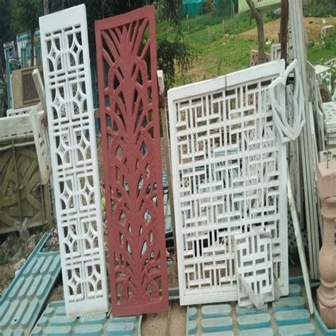 White And Red Color Coated GRC Jali For Home Hotel At Rs 260 Square