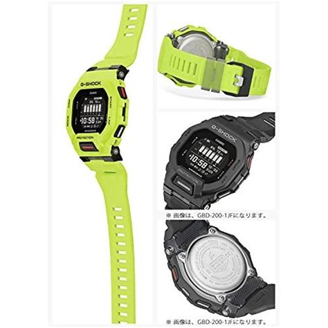 Reloj Casio G Shock Gbd Jf G Squad Resistente Al Agua Atm