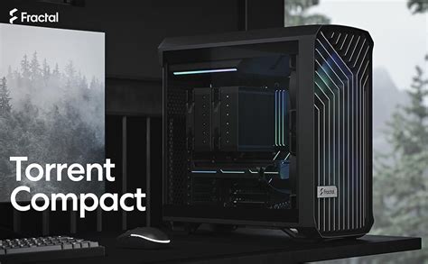 Fractal Design Torrent Compact Black Solid Cabinet