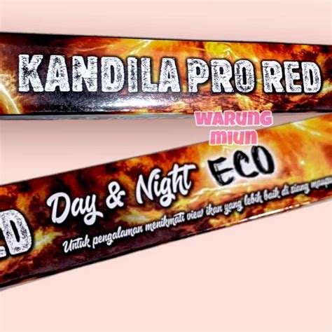 Jual LAMPU KANDILA PRO RED DAY NIGHT PLUS ECO300 PACKING PVC