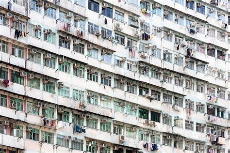 Residencial Buildings Facades In Hong Kong By Stocksy Contributor