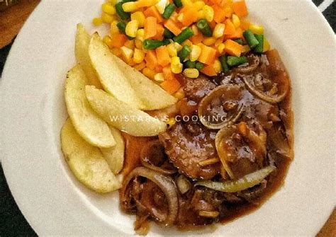 Resep Beef Steak Steak Daging Sapi Teflon Homemade Oleh Wistara