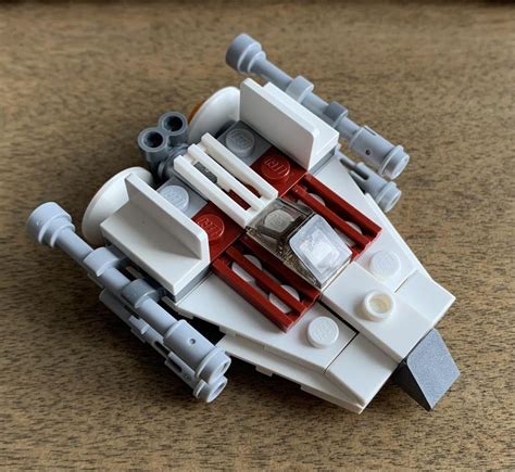 LEGO MOC Mini A-Wing by rocketer | Rebrickable - Build with LEGO