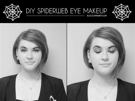 DIY: Spiderweb Eye Makeup - Clary Sage College