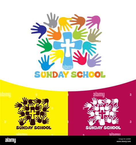 Logo sunday school christian symbols hi-res stock photography and ...