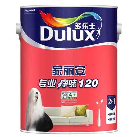 多乐士（dulux）家丽安专业净味120内墙乳胶漆 二合一防霉抗碱墙面漆 油漆涂料a8666白色5l【图片 价格 品牌 评论】 京东