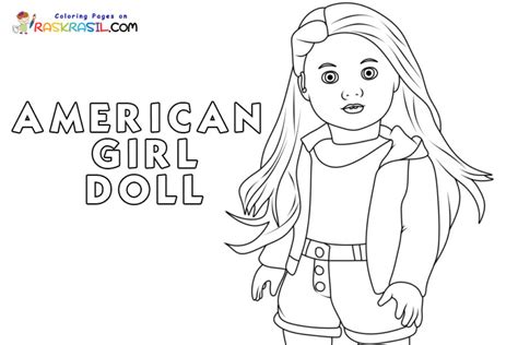 American Girl Doll Coloring Pages