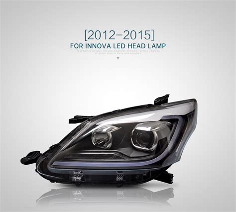 For Toyota Innova Led Head Lamp Zhejiang Hongguan Lighting