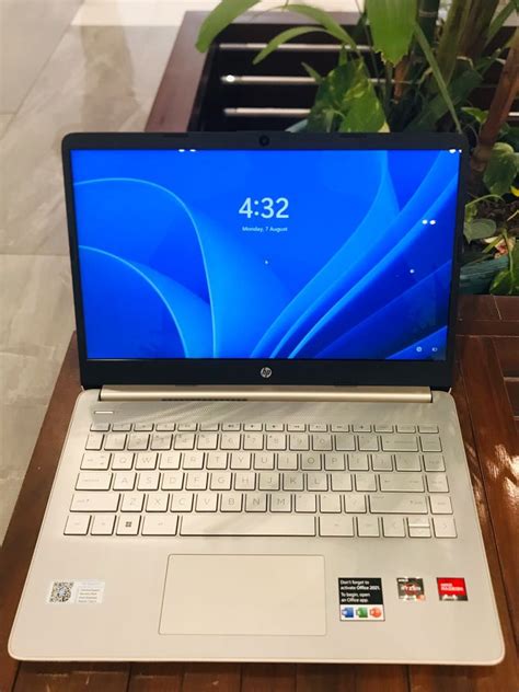 Hp Laptop 14s Fq1xxx Ryzen 3 4gb Ram 256gb Ssd No History Repair Good As New Computers And Tech