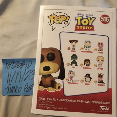 Pixar Disney Toy Story Slinky Dog 516 Funko Pop 4684493248