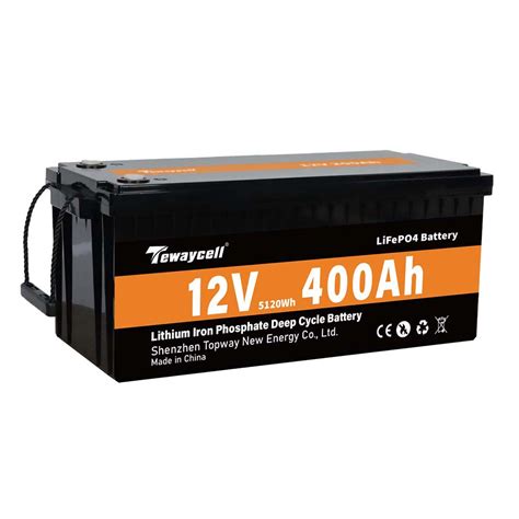 12v 400ah Lifepo4 Lithium Ion Battery Topway Official Website