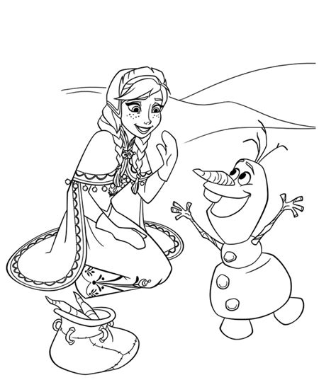 Frozen Olaf Coloring Page Coloring Book Super Coloring Book