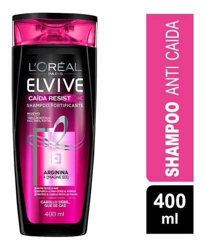 Elvive Caida Resist X3 Shampoo 400 Ml Mercado Libre