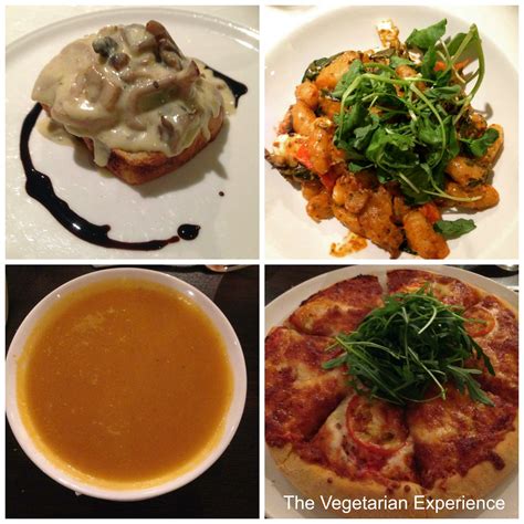The Vegetarian Experience: Q Hotels Vegetarian Menu