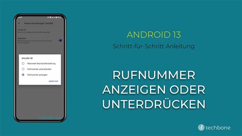 Rufnummer Anzeigen Oder Unterdr Cken Android Youtube