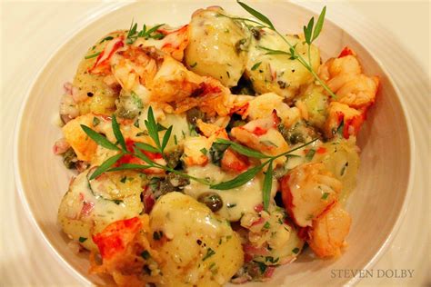 Lobster Potato Salad With Tarragon Mayonnaise By Steven Dolby