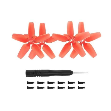 Hélice Colorée 2925s pour Drone DJI Avata AIHONTAI Rouge Poids