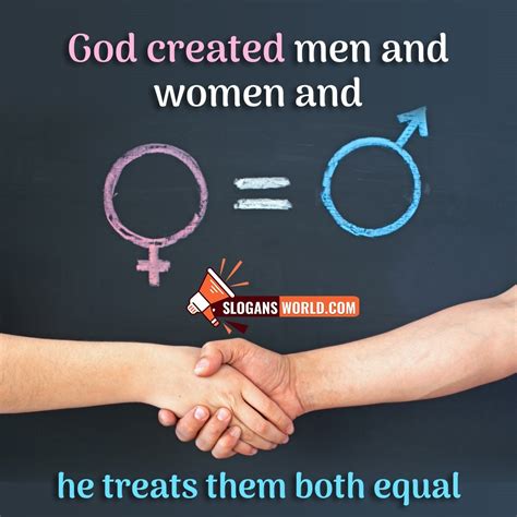 Slogans On Gender Equality Slogans World