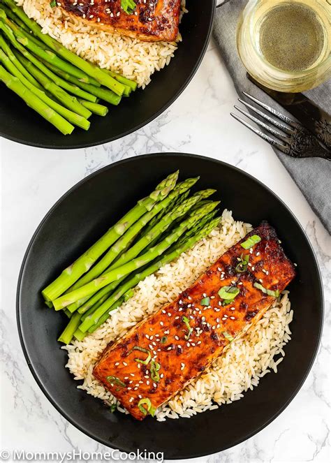 Easy Teriyaki Salmon Mommy S Home Cooking Karinokada