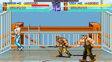 파이널 파이트 Final Fight Fightcade ファイナルファイト Haggar Haggar 2 players 1