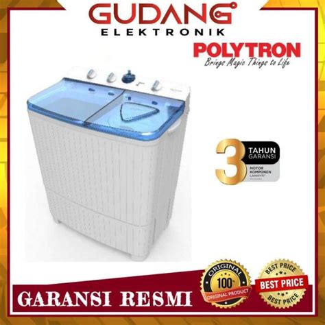 Jual Mesin Cuci Tabung Polytron Pwm Twin Tube Polytron Pwm Di