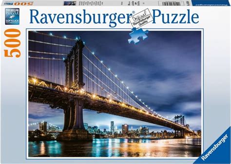 Ravensburger Puslespill 500 Brikker New York Skyline 10216589