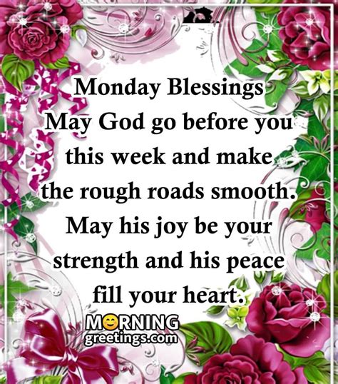 30 Amazing Monday Morning Blessings Morning Greetings Morning