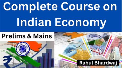 Complete Course On Indian Economy Upsc Cse Intro And Approach Sure Ias Rahul Bhardwaj Youtube