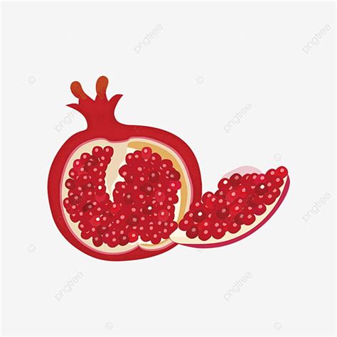 Hand Painted Material Png Picture Simple Hand Painted Pomegranate