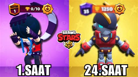 Saat Boyunca Edgar Oynadim Ka Kupa Kastim Brawl Stars Youtube