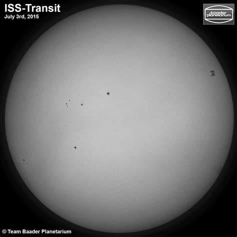 ISS Solar-Transit Animation - AstroSolar.com